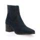 Pao Boots cuir velours marine