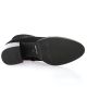 Pao Boots cuir velours noir
