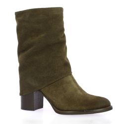 Pao Boots cuir velours tdm