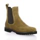 Pao Boots cuir velours camel