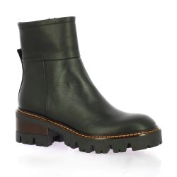 Pao Boots cuir noir