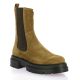 Pao Boots cuir velours camel