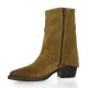 Pao Boots cuir velours camel