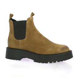 We do Boots cuir velours camel