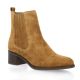 We do Boots cuir velours cognac