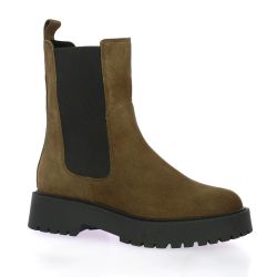We do Boots cuir velours camel