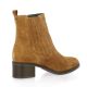 We do Boots cuir velours cognac