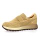 Reqins Baskets cuir velours havane