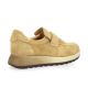 Reqins Baskets cuir velours havane