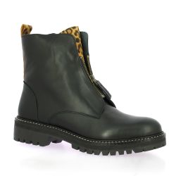 Reqins Boots cuir noir