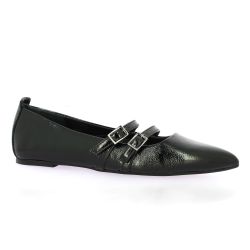 Reqins Ballerines cuir vernis noir