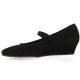 Reqins Ballerines cuir velours noir
