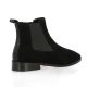 Reqins Boots cuir velours noir