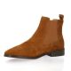 Reqins Boots cuir velours cafe
