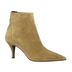 Fremilu Boots cuir velours camel