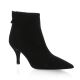 Fremilu Boots cuir velours noir