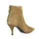 Fremilu Boots cuir velours camel