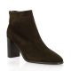 Fremilu Boots cuir velours marron