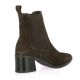 Creator Boots cuir velours marron