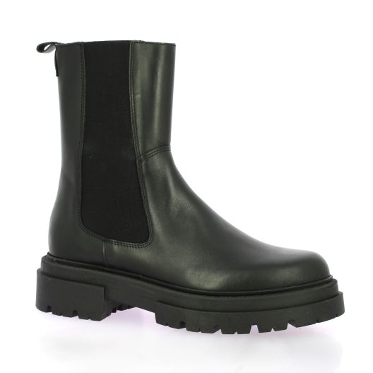 Pao Boots cuir noir