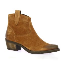 We do Boots cuir velours cognac