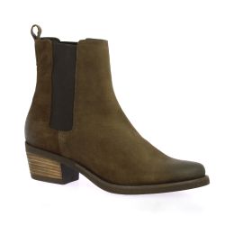 We do Boots cuir velours marron