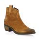 We do Boots cuir velours cognac