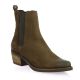 We do Boots cuir velours marron
