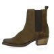 We do Boots cuir velours marron