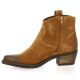 We do Boots cuir velours cognac