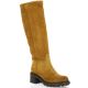 Ng milano Bottes cuir velours cognac