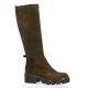 Debutto donna Bottes cuir velours tdm