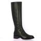 We do Bottes cuir noir