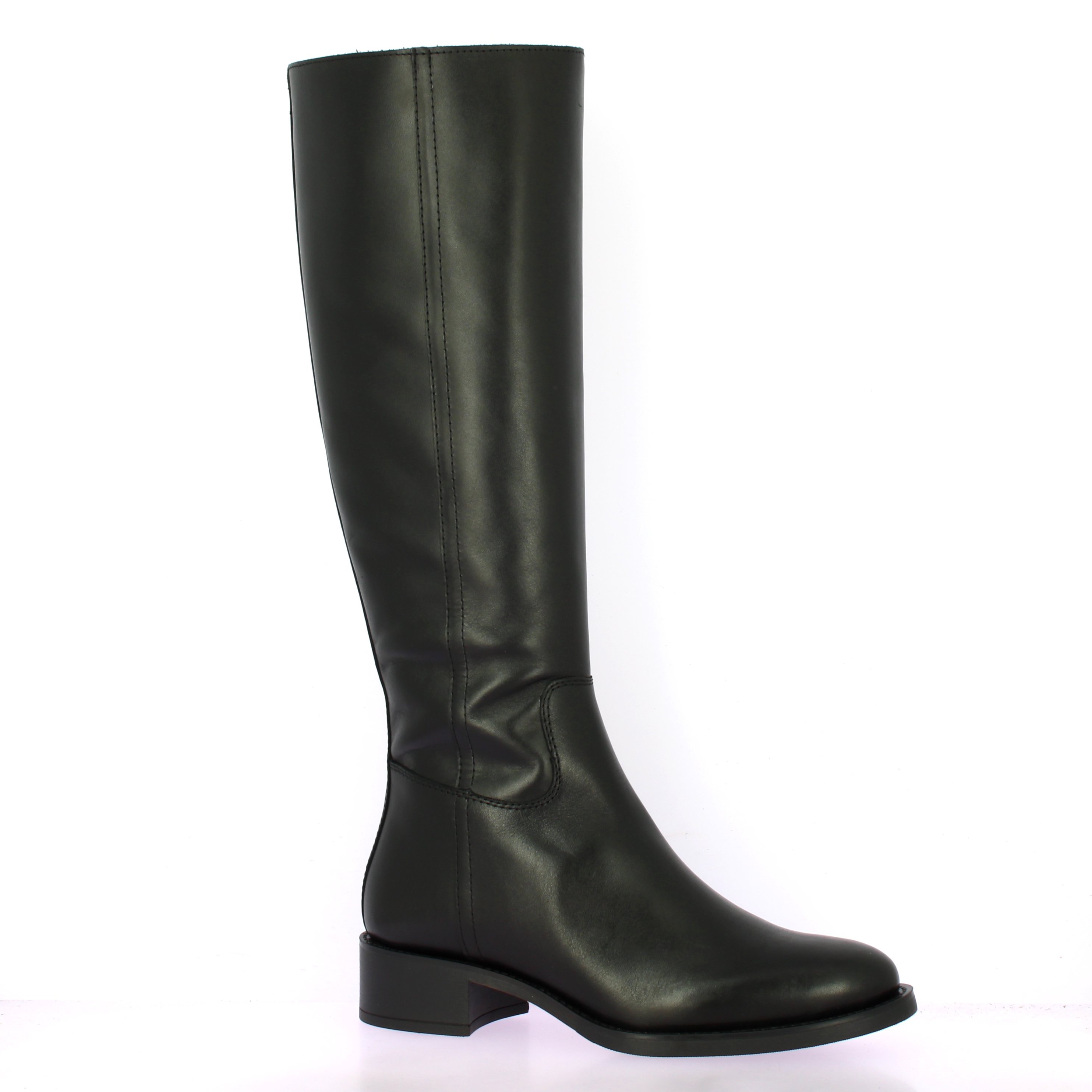 Bottes Tout Cuir Noir WORK IN PROGRESS - Taille 37/40 - Occasion Très Bon État