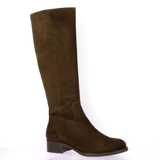We do Bottes cuir velours marron