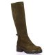 Debutto donna Bottes cuir velours tdm