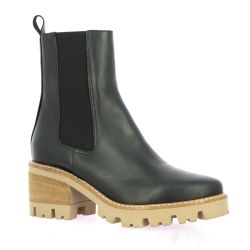 Pao Boots cuir noir