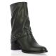 Pao Boots cuir noir