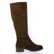 We do Bottes cuir velours marron