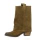 We do Boots cuir velours marron