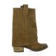 We do Boots cuir velours marron