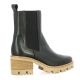 Pao Boots cuir noir