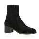 Maroli Boots cuir velours noir