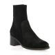 Maroli Boots cuir velours noir