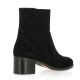 Maroli Boots cuir velours noir