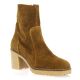 Maroli Boots cuir velours cognac