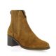 Maroli Boots cuir velours cognac