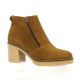 Maroli Boots cuir velours cognac