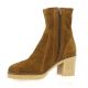 Maroli Boots cuir velours cognac