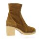 Maroli Boots cuir velours cognac